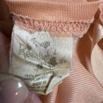 Vintage Rosalie Peach Lace Trim Slip Dress Size Medium‎ Pink Photo 5