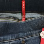 Spanx Distressed Ankle Skinny Jeans in Medium Wash Size XSP Photo 7