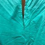 These Three Boutique Green Linen Romper Photo 4