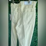 RE/DONE NWT - 70’s Bootcut Jeans | Soft Yellow/Cream Color | Sz 25 Tall | Rare Photo 13