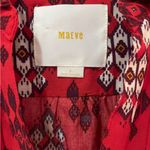 Maeve  Anthropologie Woodland Walk‎ Aztec Print  Button Down Blouse Tunic Size 0 Photo 7