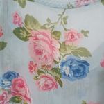 Abercrombie & Fitch M Sky Blue Peasant Top Photo 6