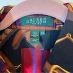 Ralph Lauren ✨ Lauren  Vintage Women’s Equestrian Gold Chain Long Sleeve PM Photo 2