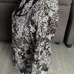 INC INTERNATIONAL CONCEPTS Brown & White Embroidered 3/4 Sleeve Top Size Large Photo 3