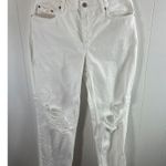Rails  X Revolve Atwater Slouchy Straight Jeans in Blanche Distress. Size 28 Photo 1