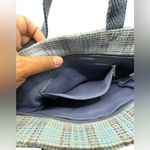 Liz Claiborne  women’s woven tote/shoulder bag - blue Photo 6
