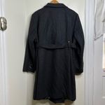 Gallery  New York Wool Blend Belted Pea Coat Women’s Size 3x Dark Gray Classic Photo 6