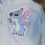 Disney  Light Blue Stitch Hoodie Photo 2