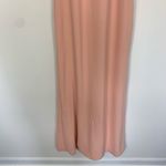 After Six Bow Neck Open Back Trumpet Gown Pink Size 12 Photo 6