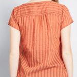 Modcloth I’m Boxy Linen-Blend Blouse Photo 1
