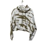 Good American Cool Crop Hoodie In Putty Tie Dye Size XXL Photo 4
