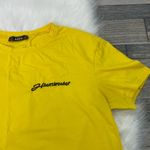 SheIn Yellow Heartbreak Short Sleeved Tee Shirt Photo 3