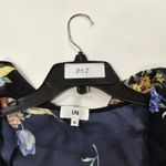 LPA  Button Up Midi Dress in Midnight Roses XL Photo 13