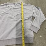 J. Jill Wearever Gray‎ Women's Henley Neck Pullover Long Sleeve Sweatshirt XS Gray Photo 4