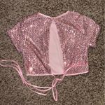 LIONESS pink tee with sparkles from princess polly Photo 1