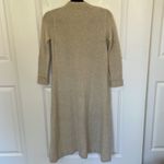 Vintage 70s Knits By Don Cream Longline Cardigan 5/6 Photo 1