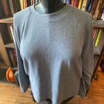 Urban Romantics soft gray L normcore cropped sweatshirt Photo 0