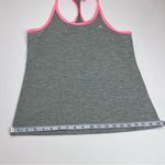 Adidas  Womens Size Medium Grey Gray Pink Athletic Tank‎ Top Sleeveless Workout Photo 6