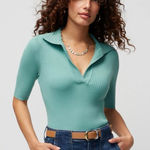 White House | Black Market WHBM Elbow Sleeve Crochet Collar Pullover Sweater Size L Photo 0