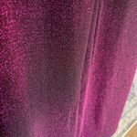 Lulus  Glittering Burgundy Pants NWT‎ Photo 4