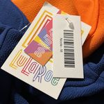 LuLaRoe  medium Nicole dress fitted bodice mid-length sleeves full circle skirt Photo 2