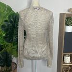 Velvet Tees Velvet • metallic open knit sweater Photo 1