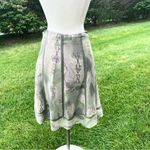 EXPRESS  Silk Paisley Skirt Photo 3