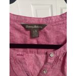 Tommy Bahama  Womens Small Pink Linen Sleeveless Top Photo 1