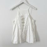 Cami NYC  Charlie Eyelet White Tank Top Cotton Size Medium M Photo 1