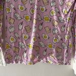 Little Sleepies Breakfast Buddies Women’s Pajama Top in Pink Purple Size Small Photo 4