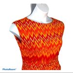 Vince Camuto  Chevron Sleeveless Fitted Blouse Size Medium Photo 9