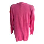Vtg 90s Santoria Abstract Art Geometric Multicolor Sweater Lrg Dopamine Pop Art Pink Size L Photo 3