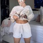 october's very own October’s Very Own Poplin Striped Shorts Photo 0