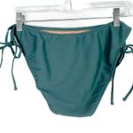 J.Crew NWT  Ribbed Curved-Waist Cheeky String Bikini Bottom Size XL NEW Photo 7