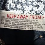 Free People  Ditsy Floral Black Lace Bodysuit Dramatic Ruffle Bell Long Sleeve M Photo 10