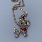 NEW puppy dog earrings & matching dog necklace Photo 4