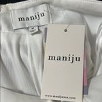 Maniju Elegant White Mini Dress Photo 6