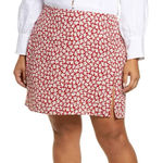 Reformation Flounce Mini Skirt Photo 0