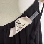 Natori Black Drawstring Waist Sleeveless Wide-Leg Jumpsuit Size 2X NWT Photo 3