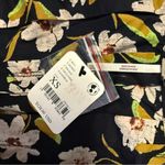 Free People Charlie Tunic Black Floral Button Up Shirt XS – NWT Photo 5