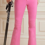 NWT Perfect Moment Aurora High Waist Flare Pant in Azalea Pink Size L Photo 0