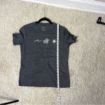 SheIn  Gray Graphic Tee with Turtle and Sun Design Photo 4