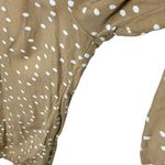 l*space L’ Pasadena Jumpsuit Beachcomber Polka Dot Revolve Brown Women’s Size S Photo 8