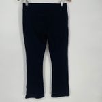 American Giant Womens Black Bootcut Leggings Size 6 Made in USA Casual Comfort Photo 3