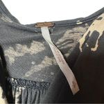 Free People Fiona Bell Sleeve Surplice Tie Waist Cropped Top small Photo 6