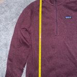 Patagonia Maroon Quarter-Zip Fleece Better Sweater Pullover Photo 5