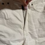 Abercrombie & Fitch 4” Curve Love High Rise White Mom Short Size 2 (26) Photo 4