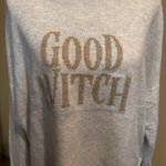 Vince Camuto Women's Halloween Sweater Size XL Good Witch NWT Oatmeal Color Photo 2