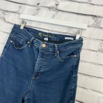 Anne Klein High Rise Skinny Jeans Women’s 8 Dark Wash Stretch Denim Streetwear Photo 6