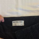 Free People Corduroy Black Flare Pants Photo 2